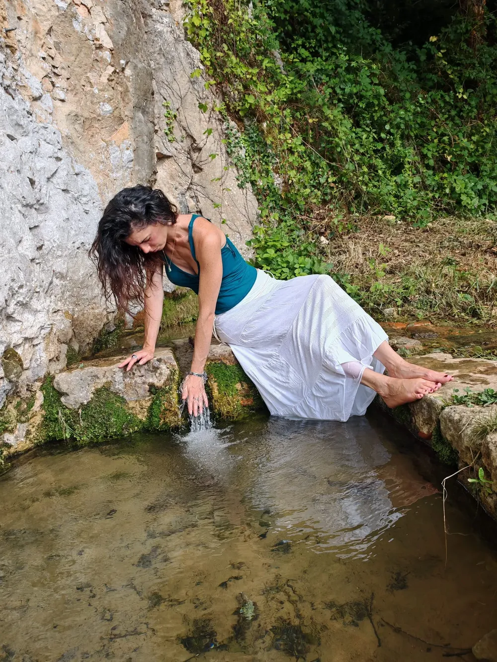 Mélanie De Carvalho, chamane de l'eau